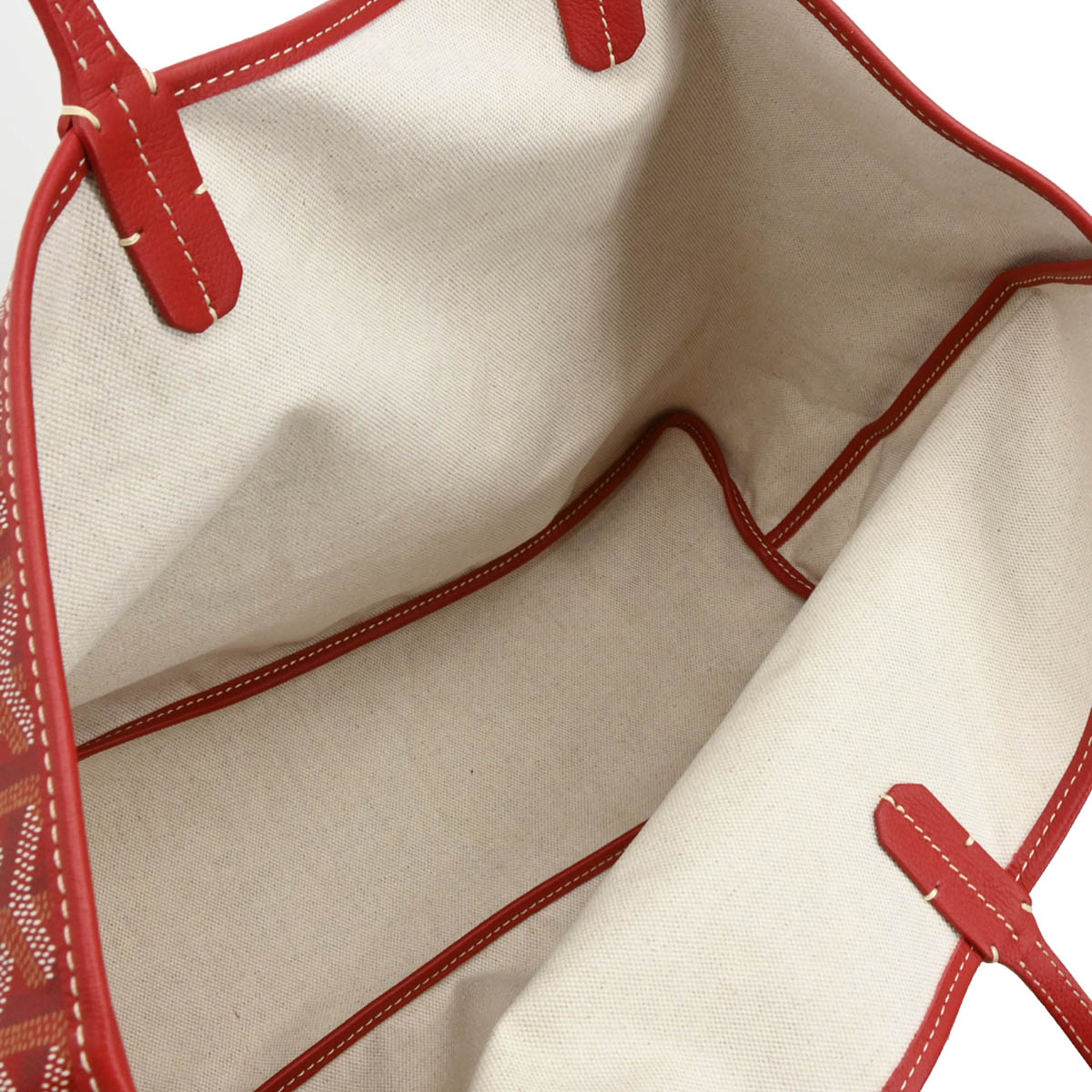 Goyard 2019 Red Saint Louis PM Tote Bag