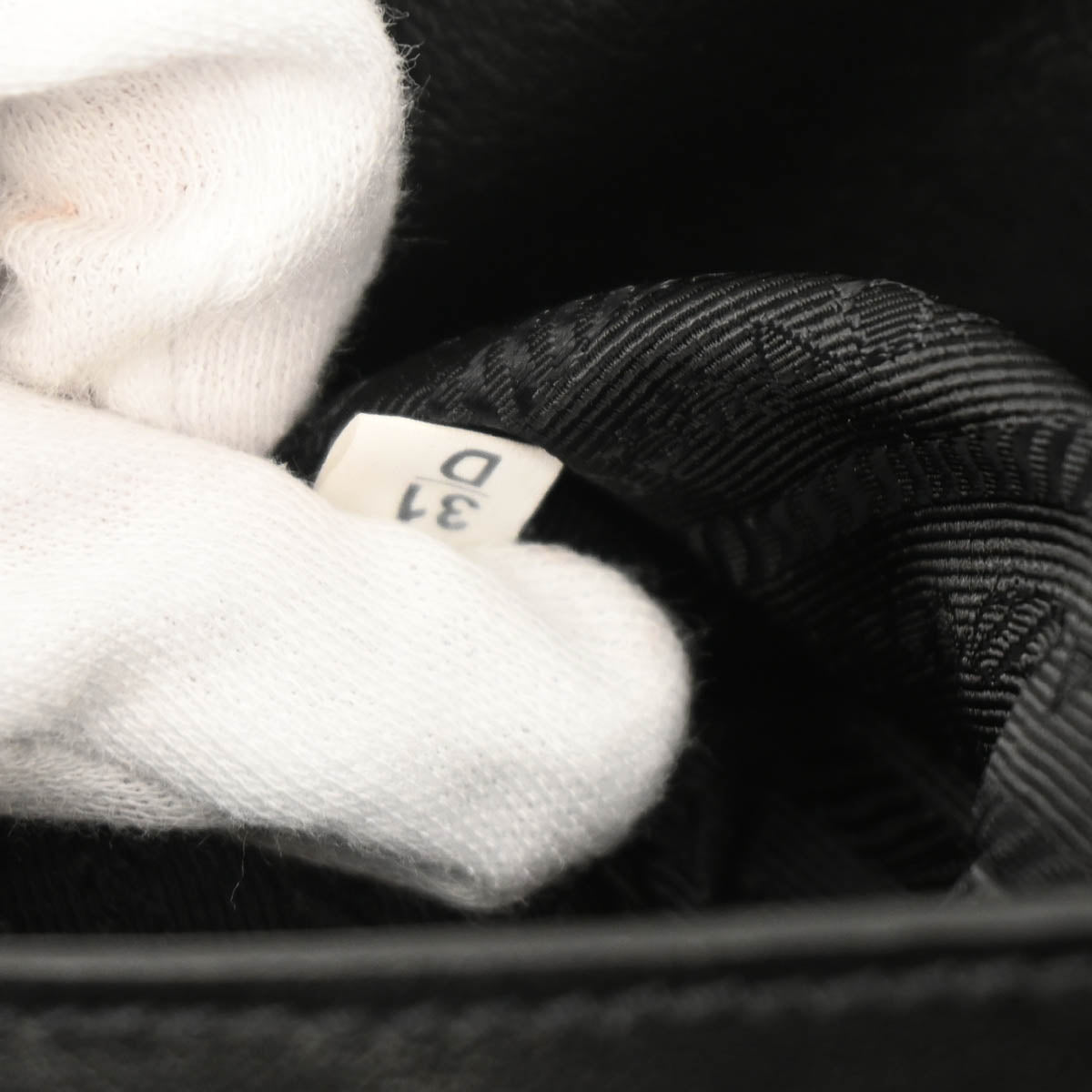 Prada Black Leather Concept 2way Handbag