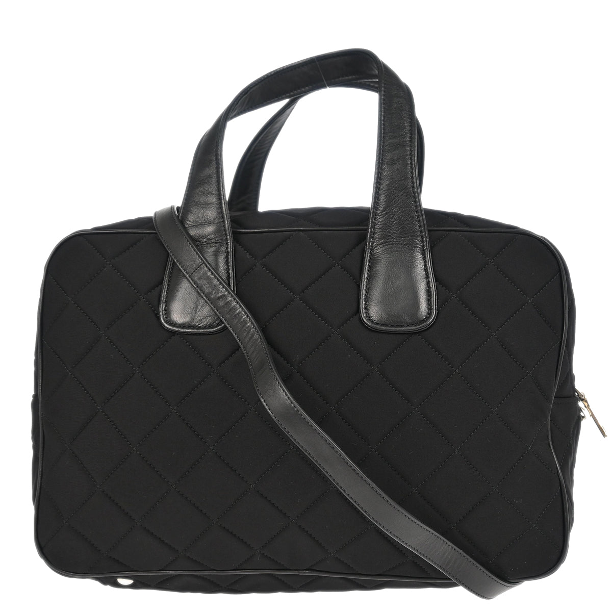 Prada Black Nylon 2way Shoulder Handbag