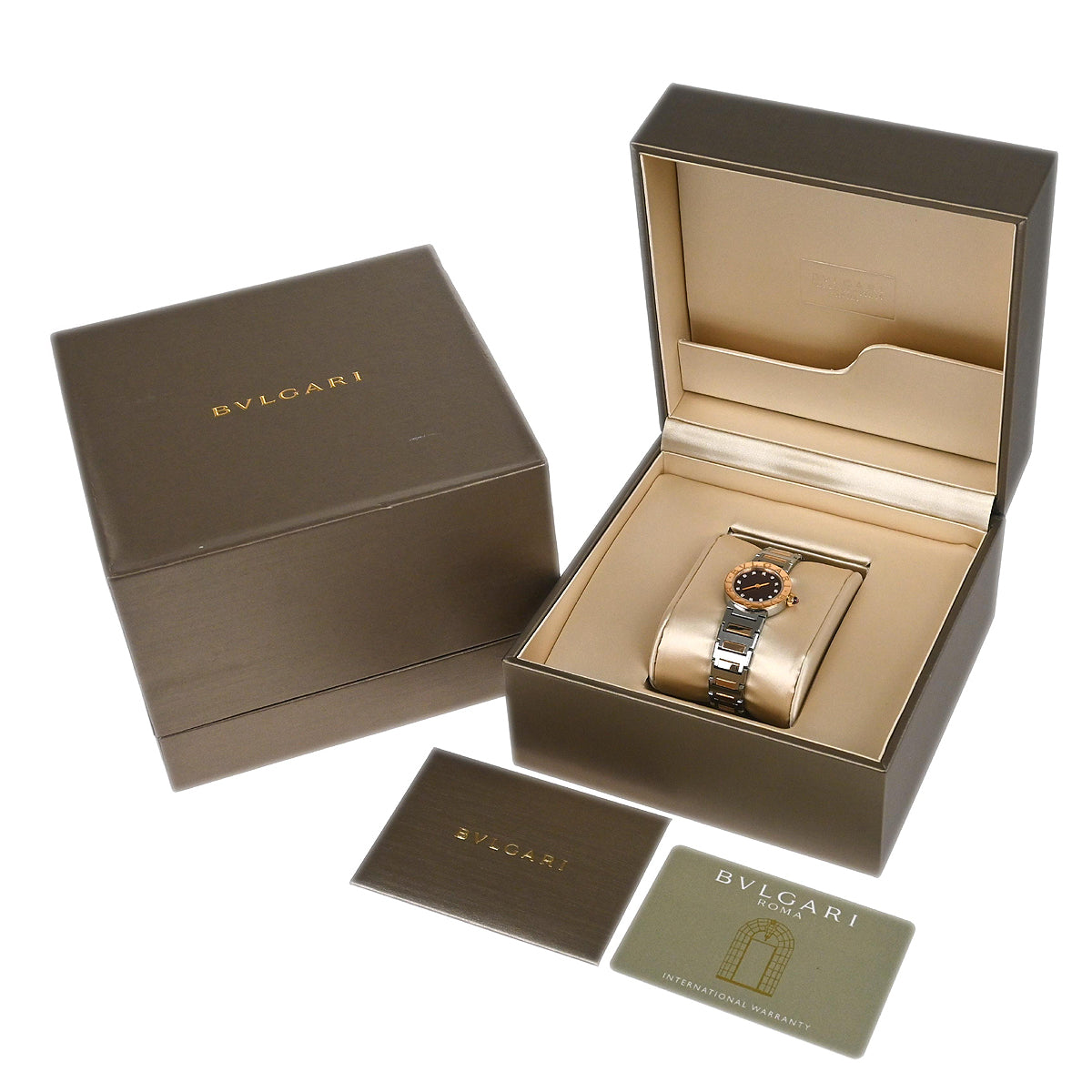 Bvlgari Ref.BBP23SG Bvlgari Bvlgari Quartz Watch 18KPG SS