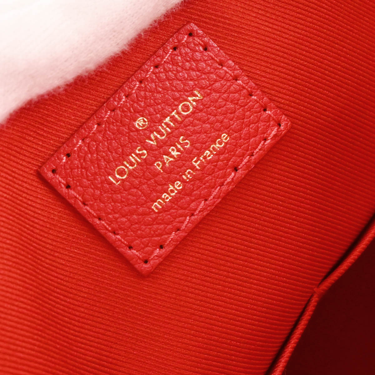 Louis Vuitton 2017 Red Monogram Tournelle PM 2way Tote Bag M44027