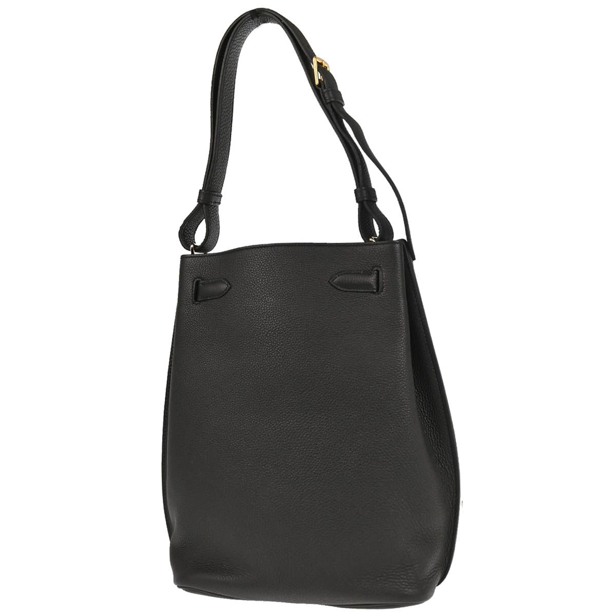 Hermes 2015 Black Togo So Kelly 22 Shoulder Bag