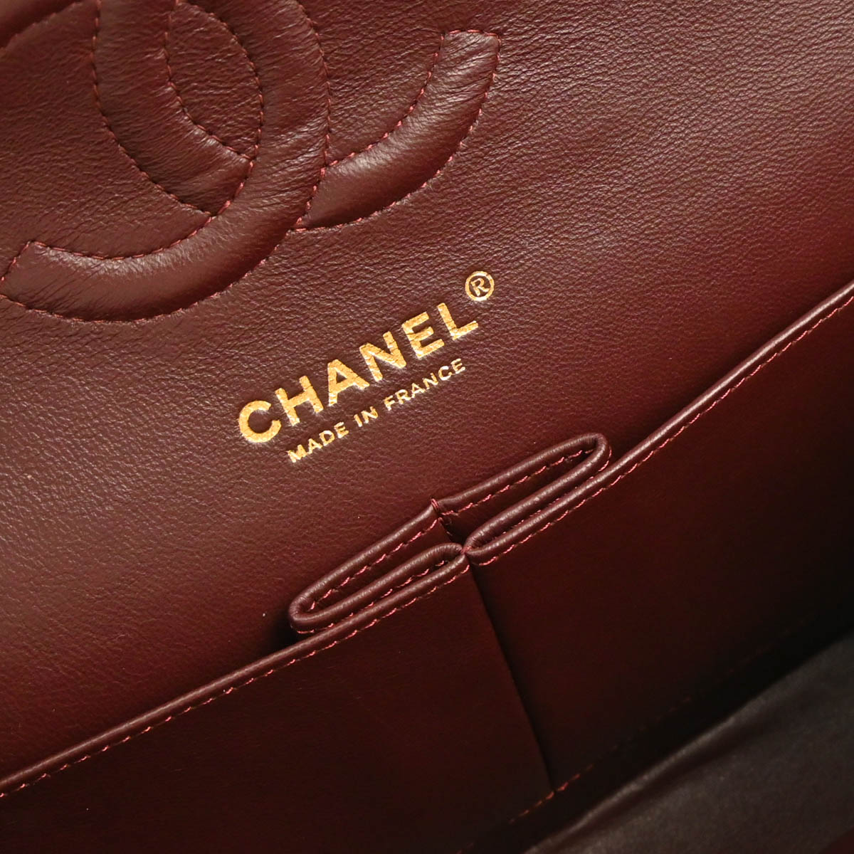 Chanel 2011 Black Lambskin Medium Classic Double Flap Shoulder Bag