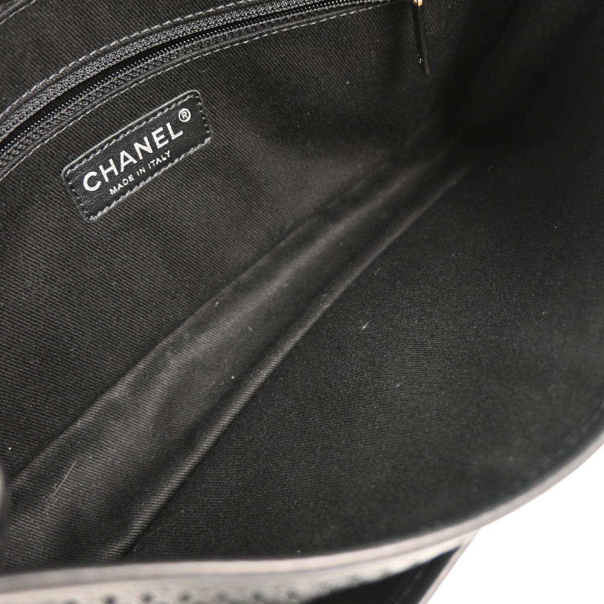 Chanel 2013-2014 Black Perforated Calfskin Up In The Air Shoulder Bag
