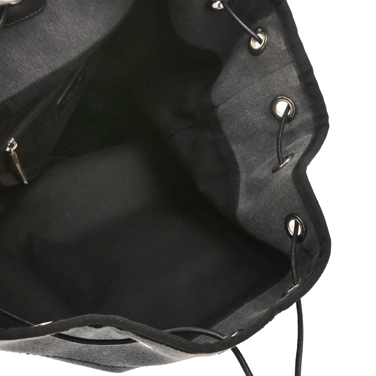 Chanel 2017-2018 Gray Deauville Bucket Backpack