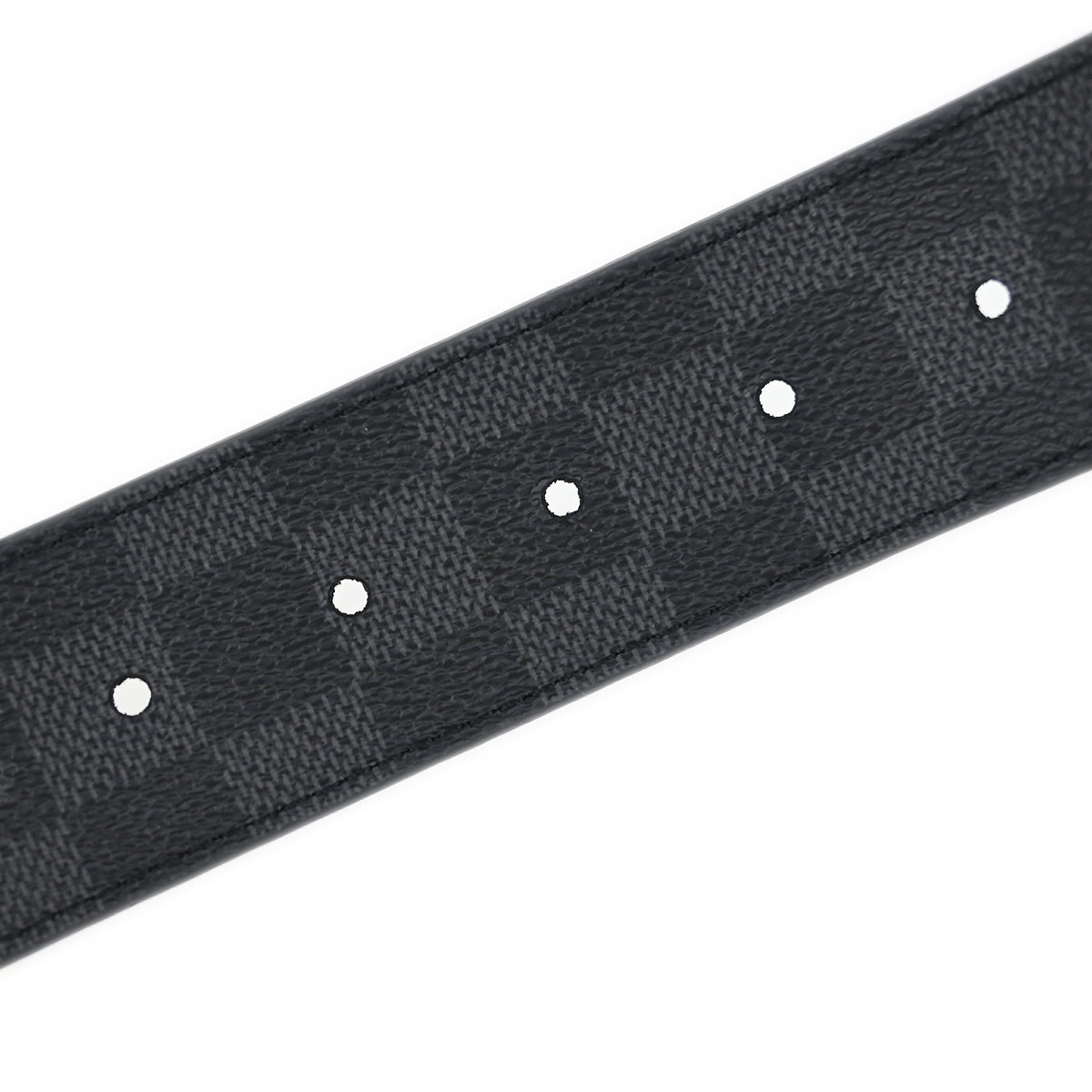Louis Vuitton Damier Ceinture Reversible Belt M0213W #80/32 Small Good