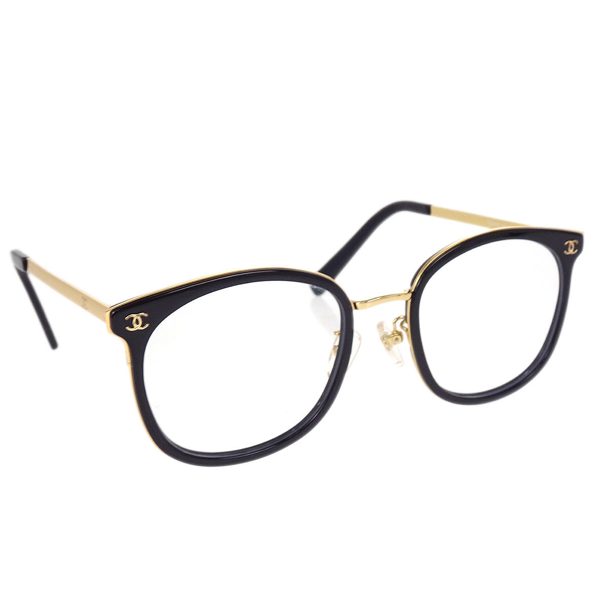 Chanel Eyeglasses Eyewear Black Small Good