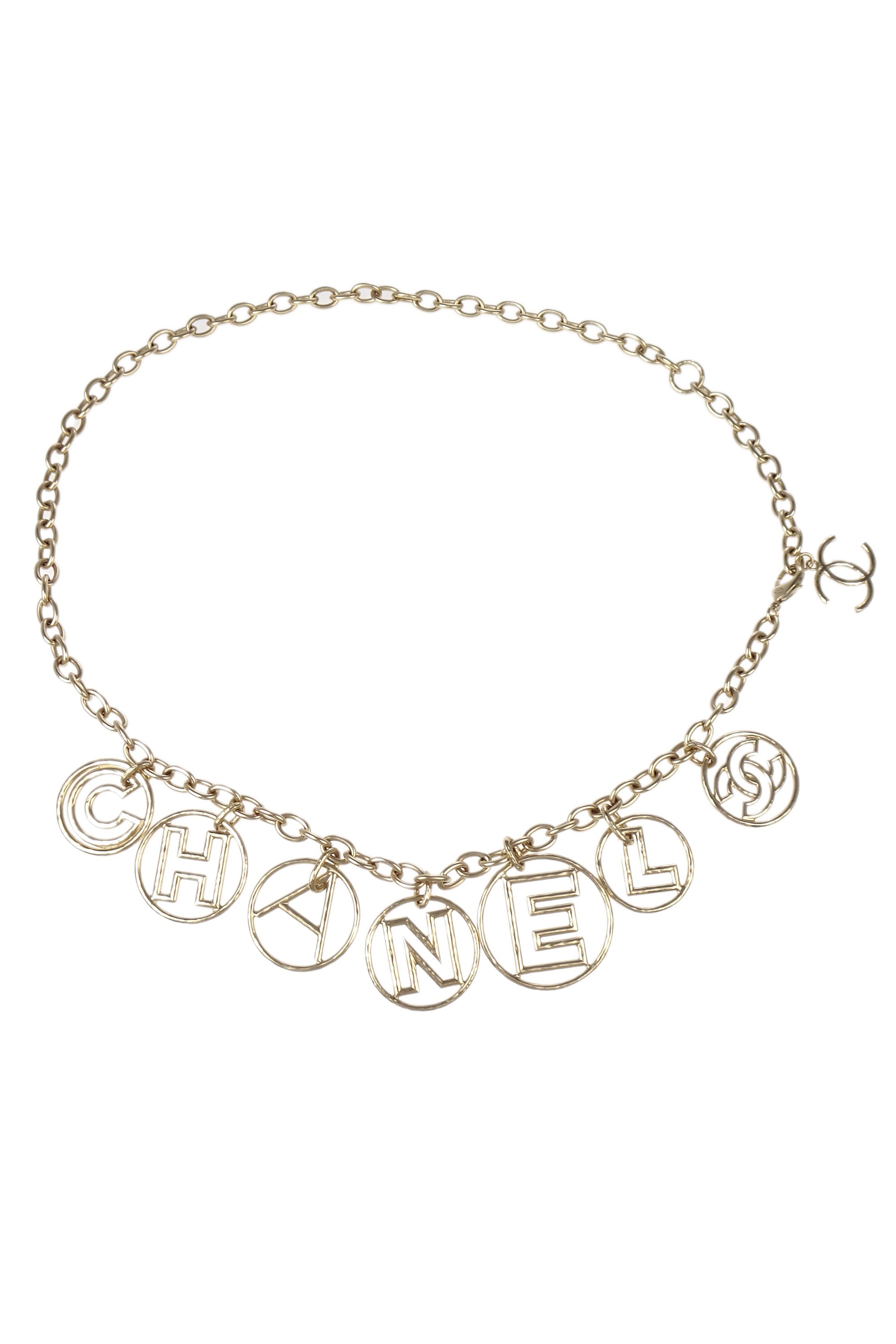Chanel Chain Belt Gold B17C Small Good
