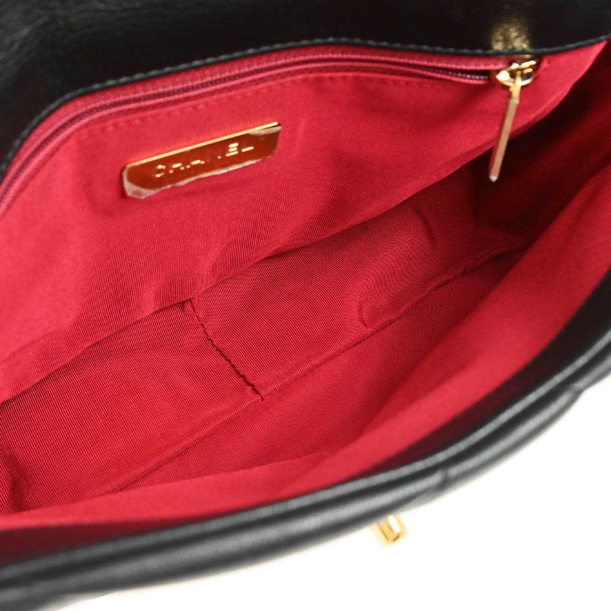 Chanel 2019 Black Calfskin Chanel 19 2way Handbag
