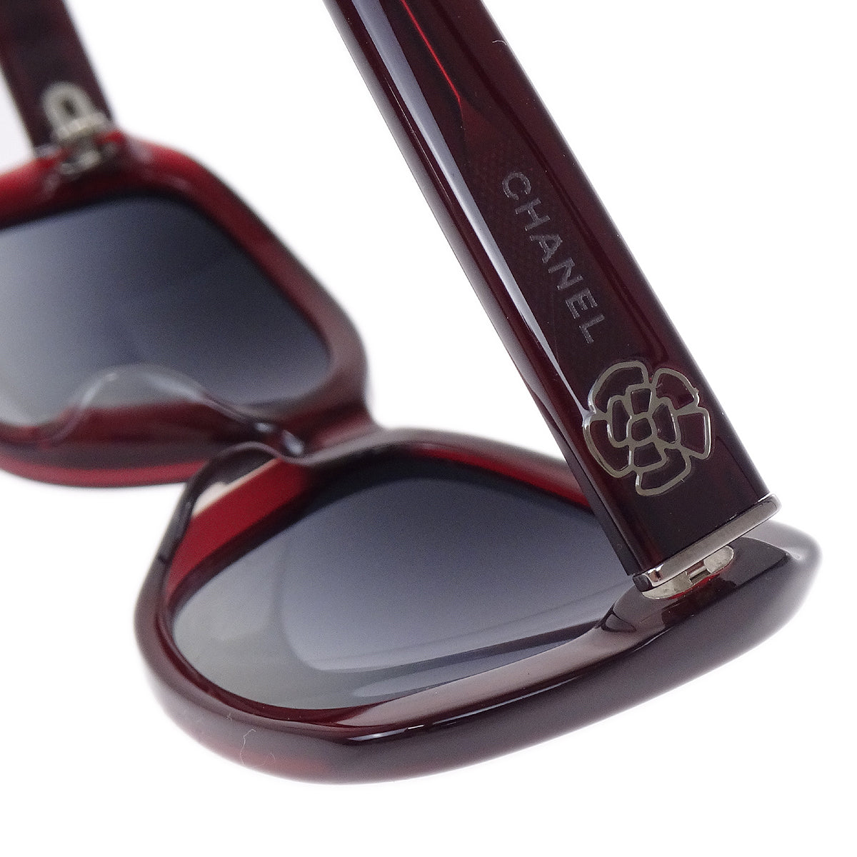 Chanel Sunglasses Eyewear Bordeaux Small Good