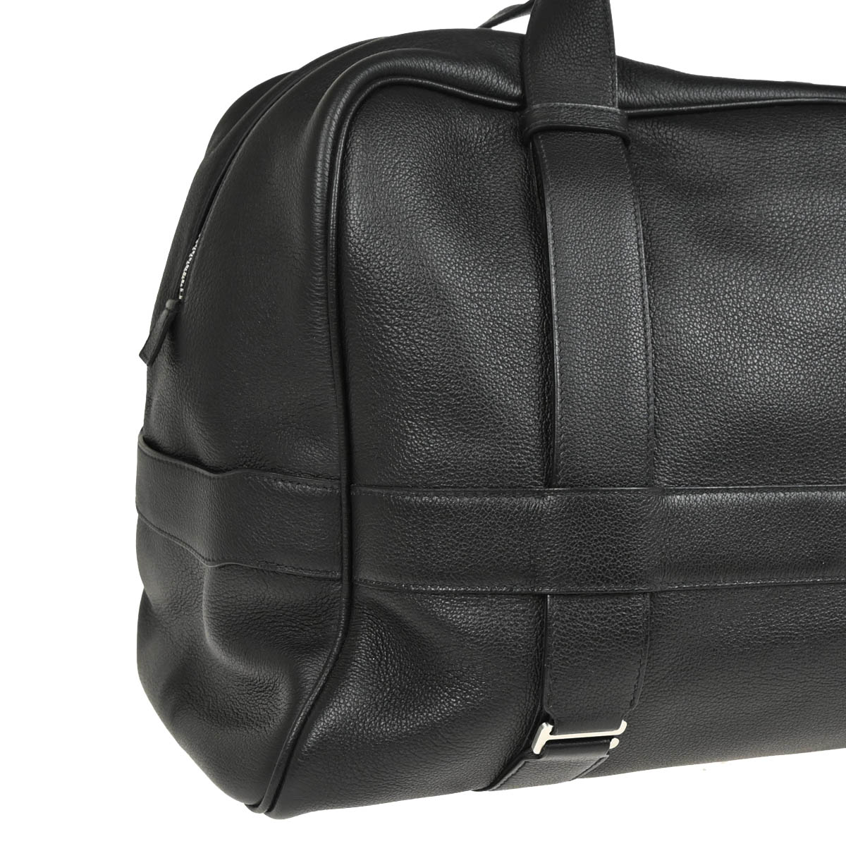 Hermes 2017 Black Taurillon Novillo 50 Arion Travel Handbag