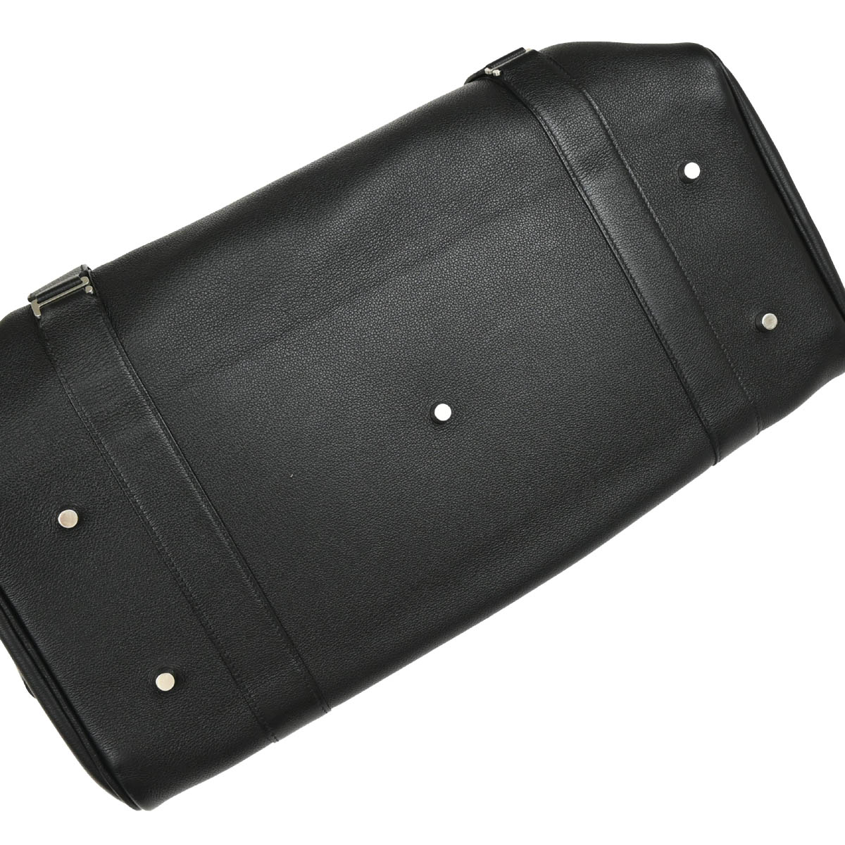 Hermes 2017 Black Taurillon Novillo 50 Arion Travel Handbag