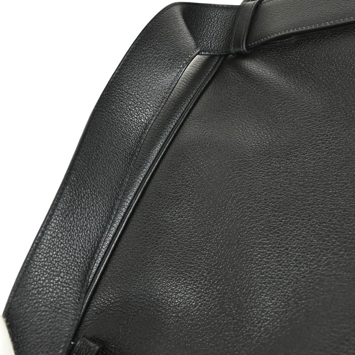 Hermes 2017 Black Taurillon Novillo 50 Arion Travel Handbag