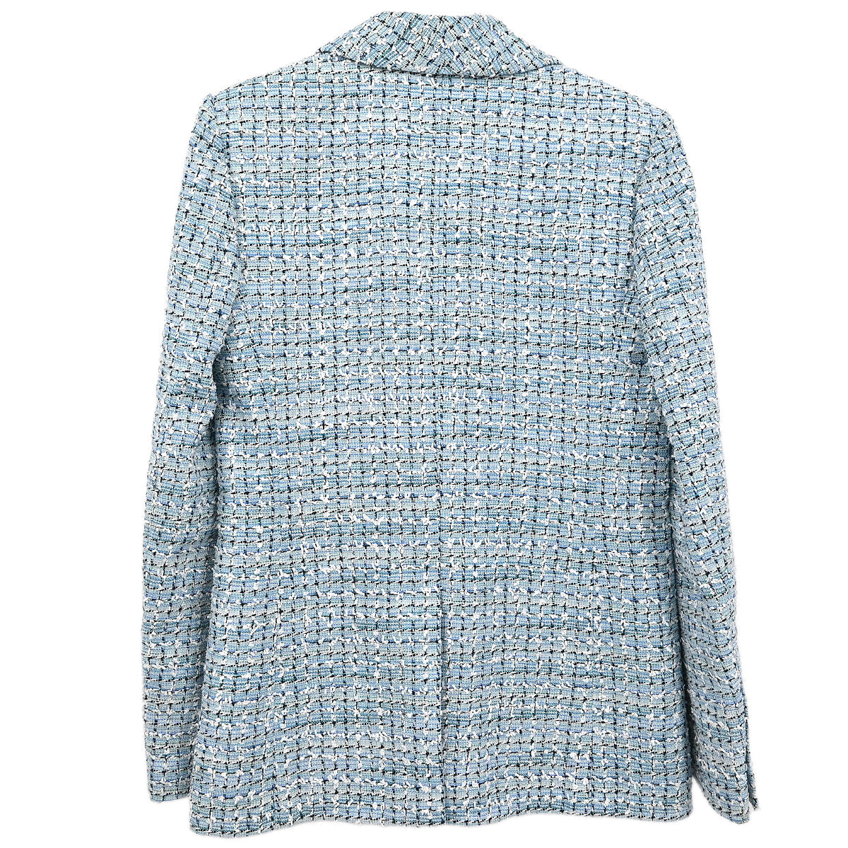 Chanel 2018-2019 Single Breasted Jacket Light Blue #36