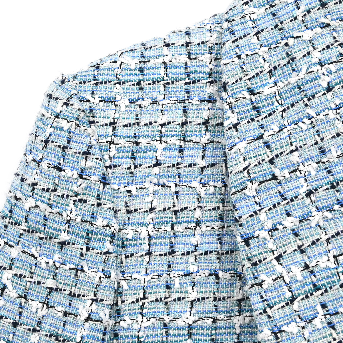 Chanel 2018-2019 Single Breasted Jacket Light Blue #36