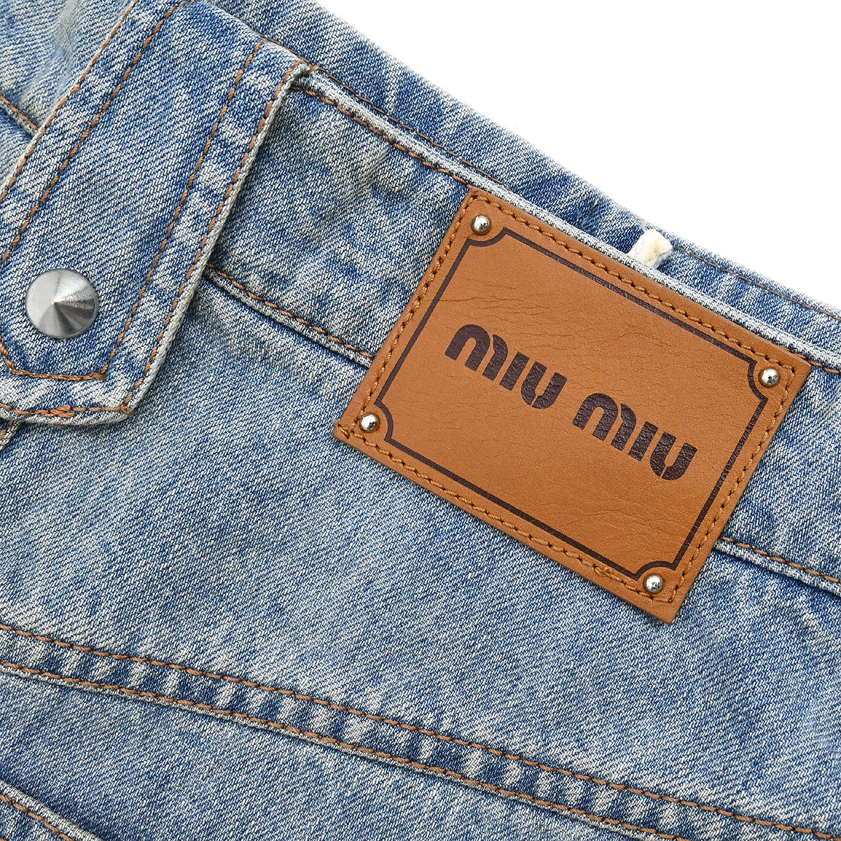 Miu Miu 2018 Denim Skirt Blue #38