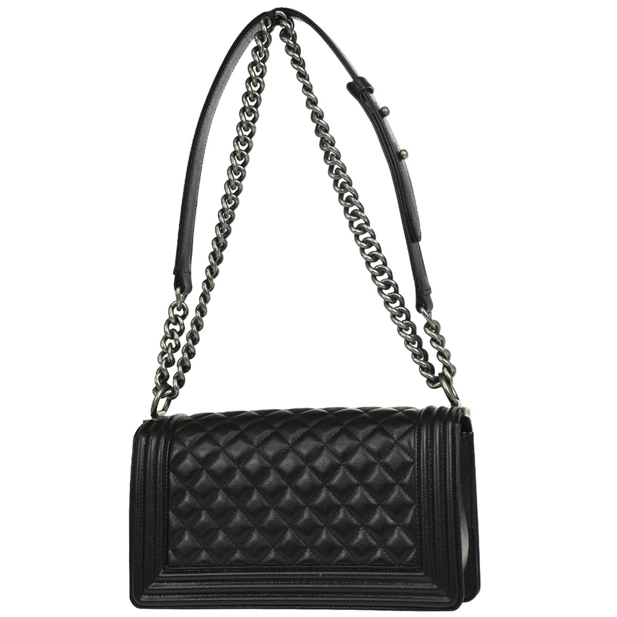 Boy Chanel 2019 Black Calfskin Medium Shoulder Bag