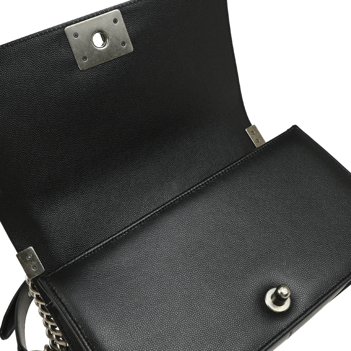 Boy Chanel 2019 Black Calfskin Medium Shoulder Bag