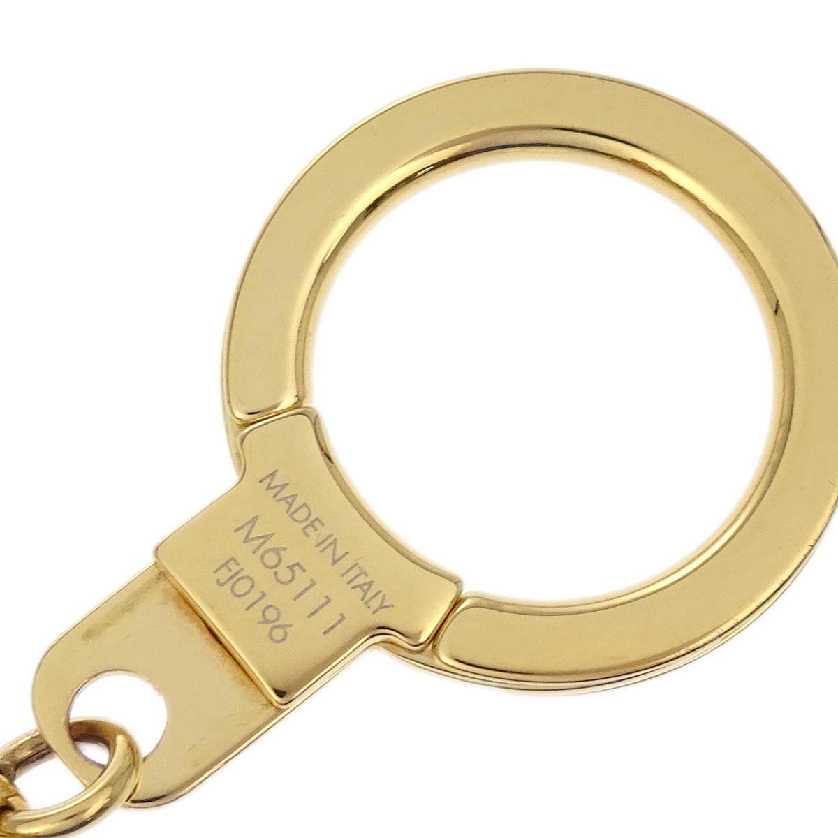 Louis Vuitton Chain Fleur De Monogram Bag Charm M65111 Small Good