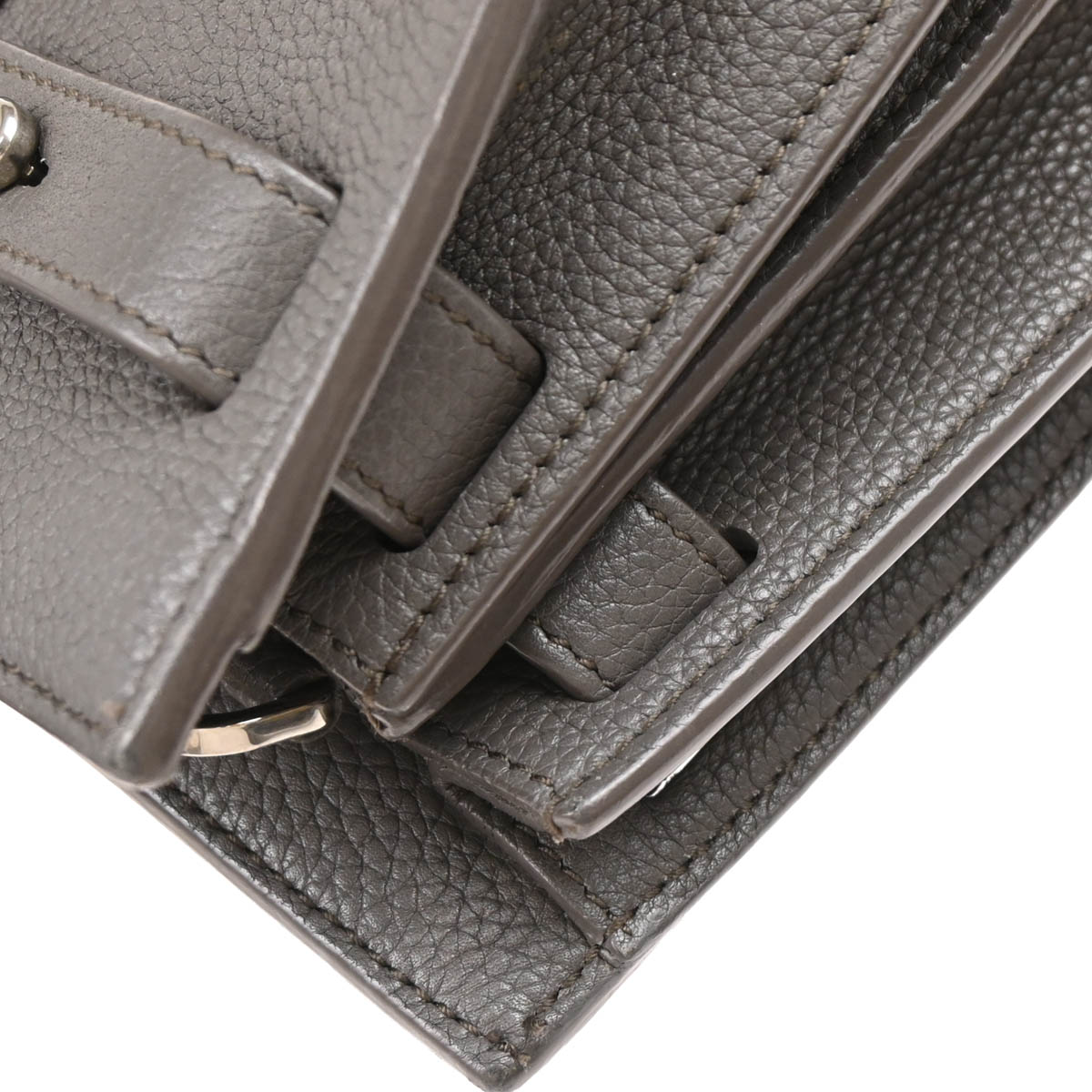 Saint Laurent Gray Sac de Jour 2way Shoulder Handbag
