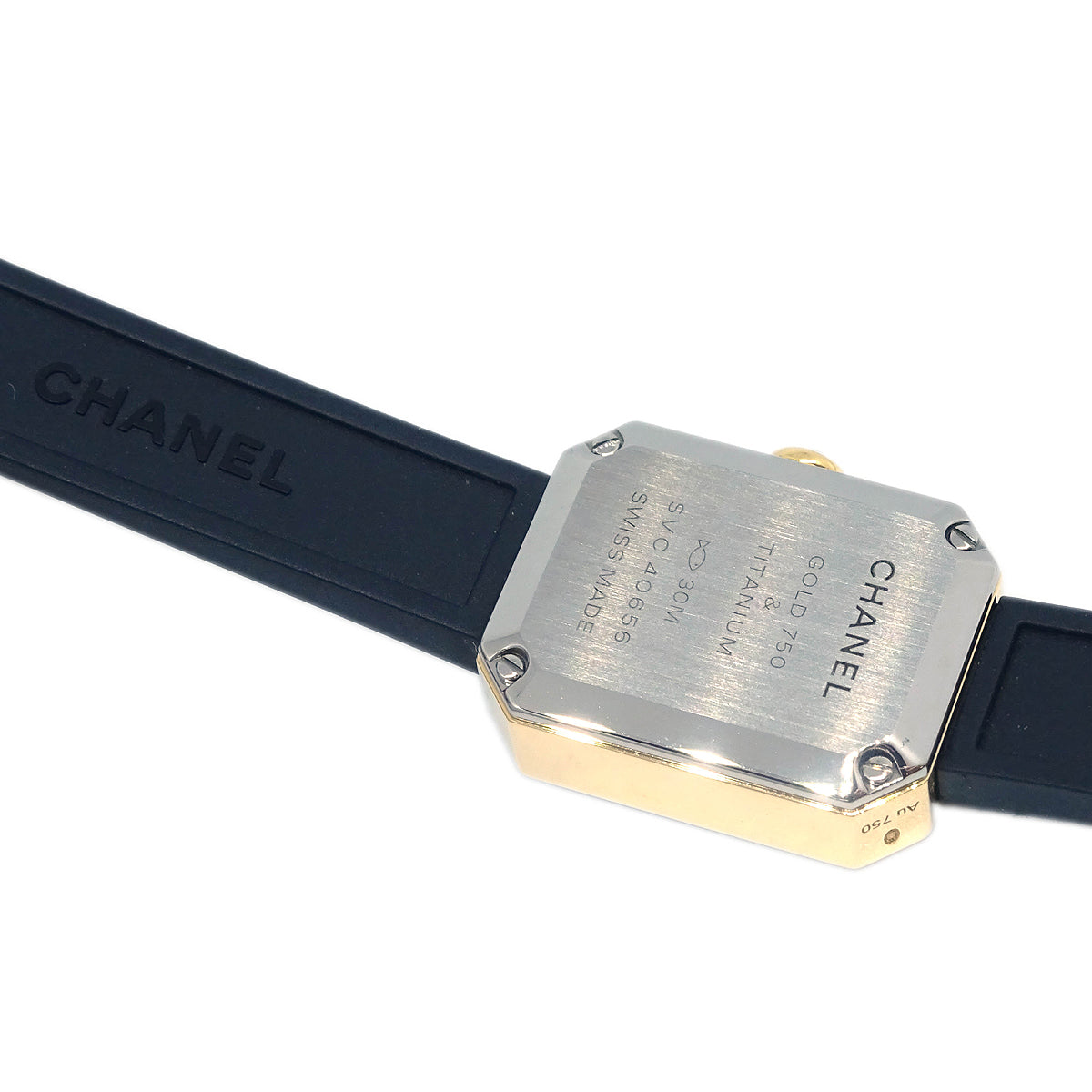 Chanel Premiere H6125 Quartz Watch Black 18KYG