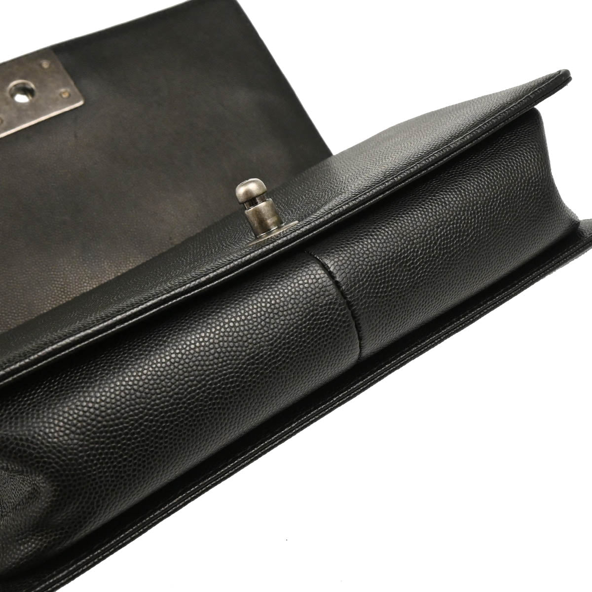 Boy Chanel 2019 Black Caviar Medium Shoulder Bag