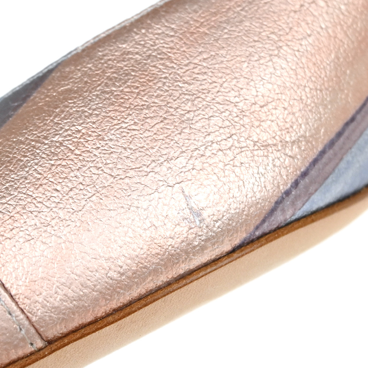 Chanel * Pink Leather Shoes Sandals #37