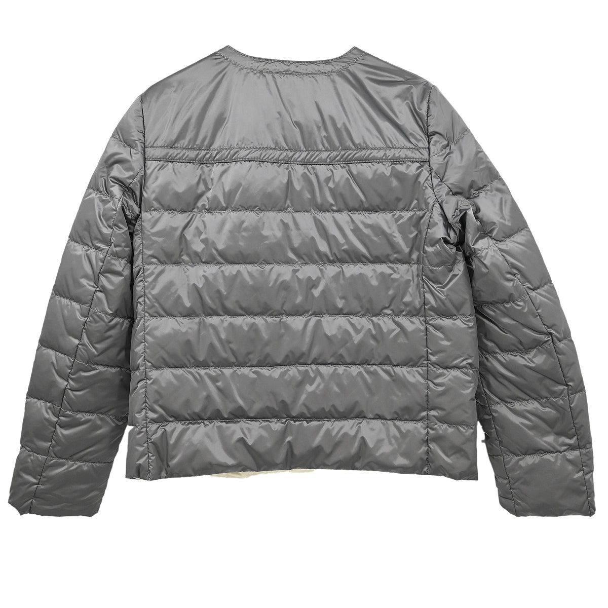 Prada 2016 Collarless Jacket Gray #42