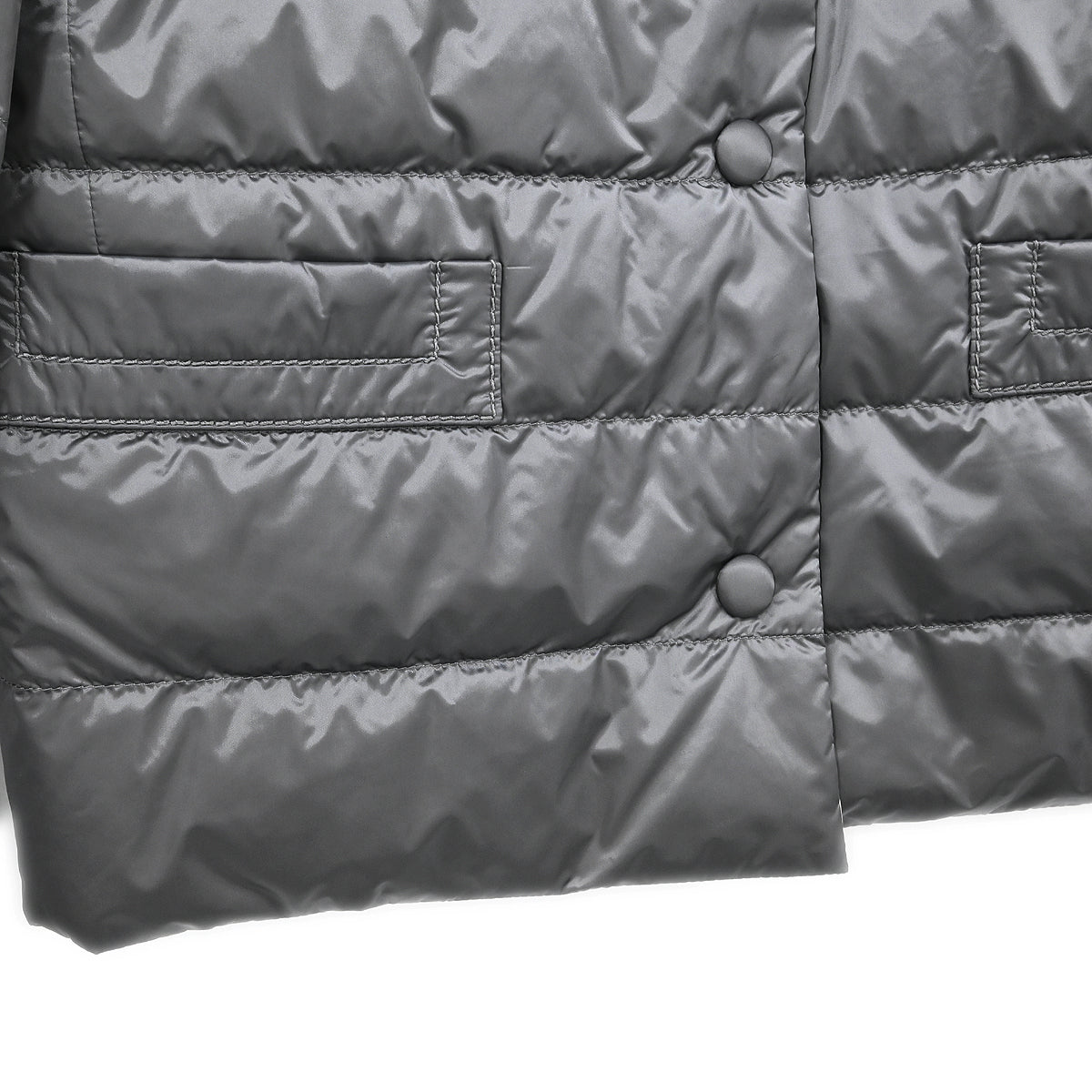 Prada 2016 Collarless Jacket Gray #42