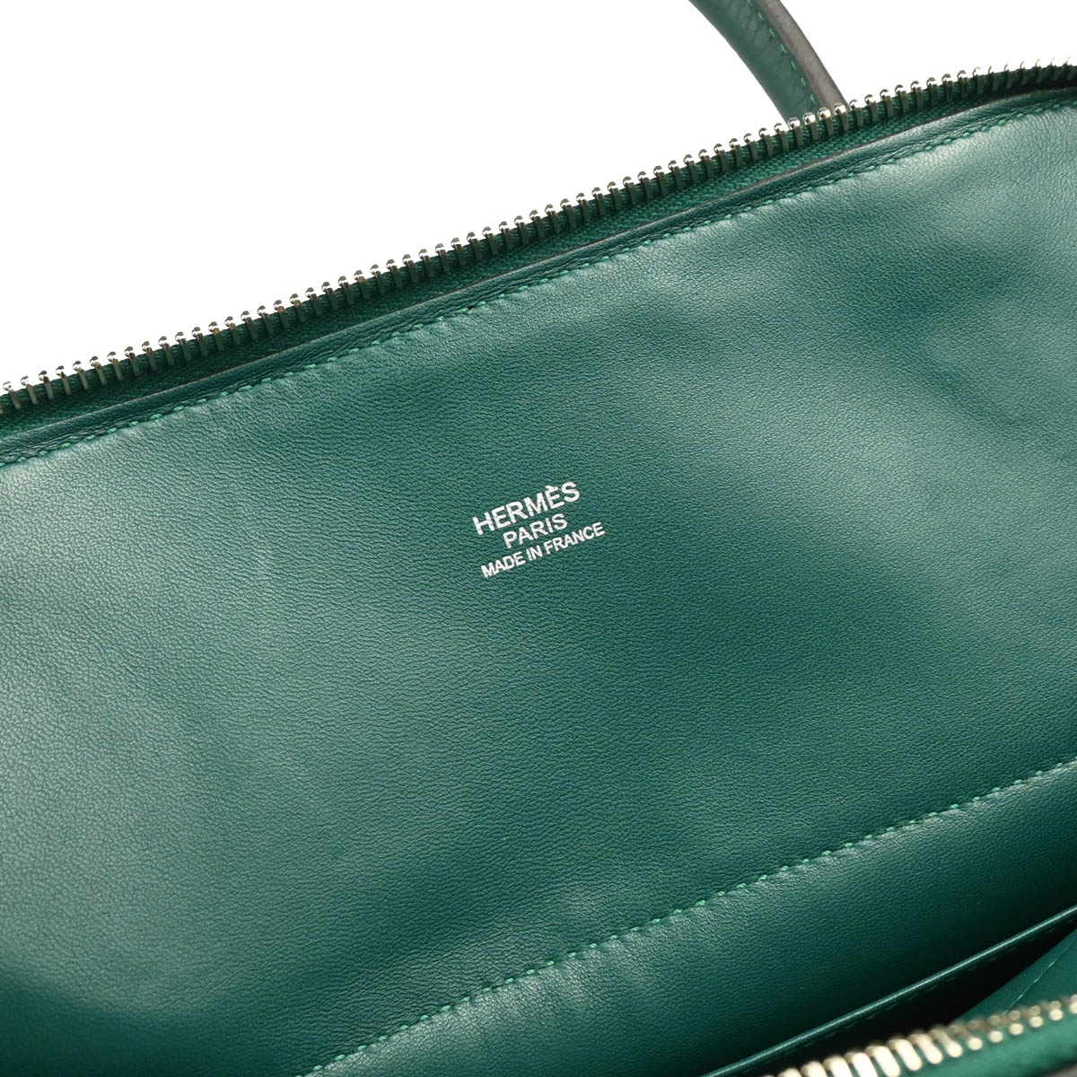 Hermes 2013 Malachite Taurillon Clemence Bolide 31 2way Shoulder Handbag