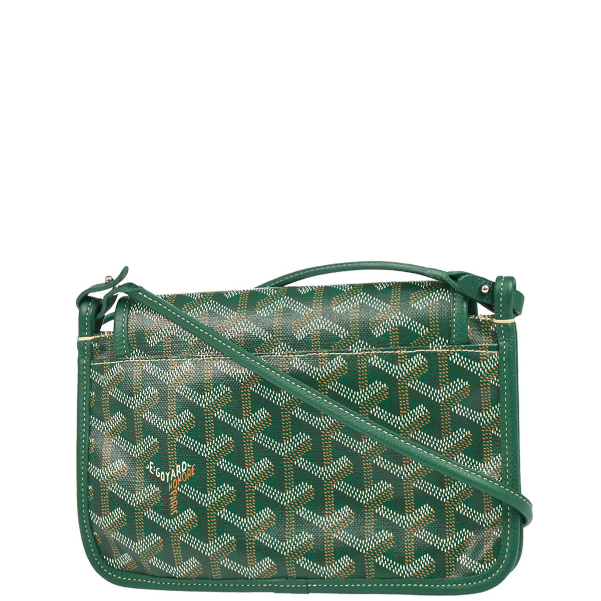 Goyard 2019 Green Plumet Shoulder Bag Pochette Wallet