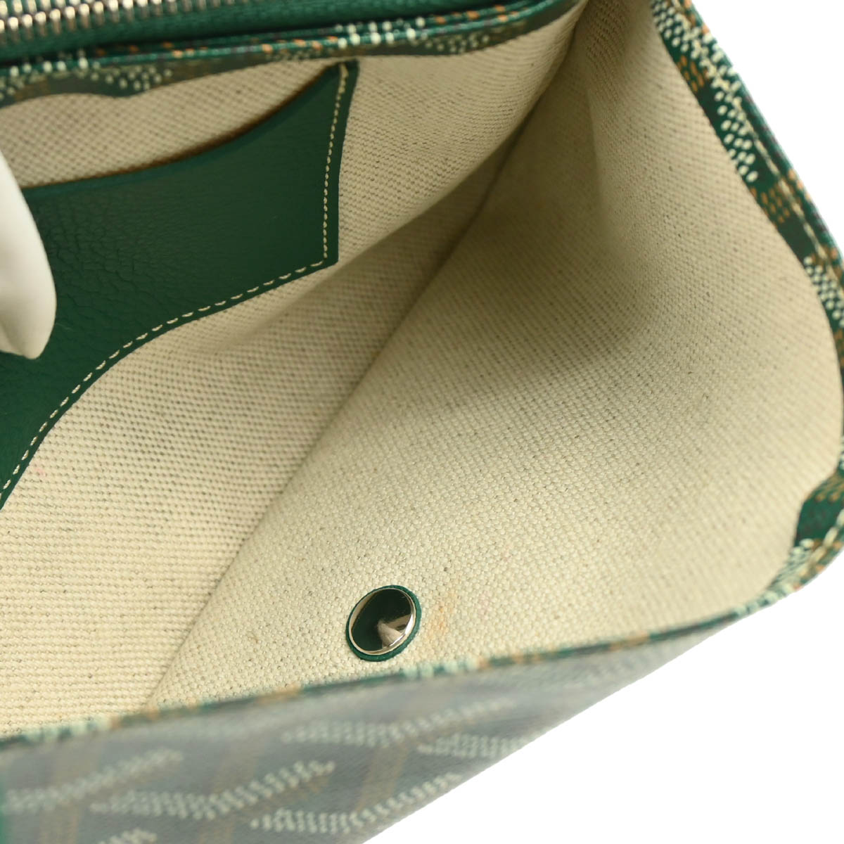 Goyard 2019 Green Plumet Shoulder Bag Pochette Wallet