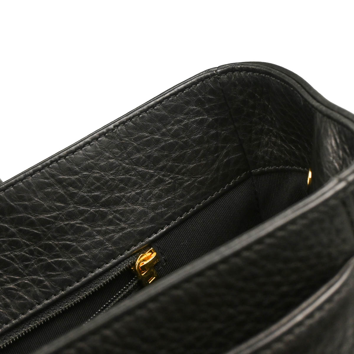 Chanel 2014 Black Deerskin Executive Cerf Tote Bag 2way