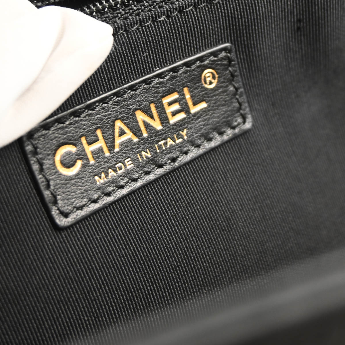 Chanel 2014 Black Deerskin Executive Cerf Tote Bag 2way