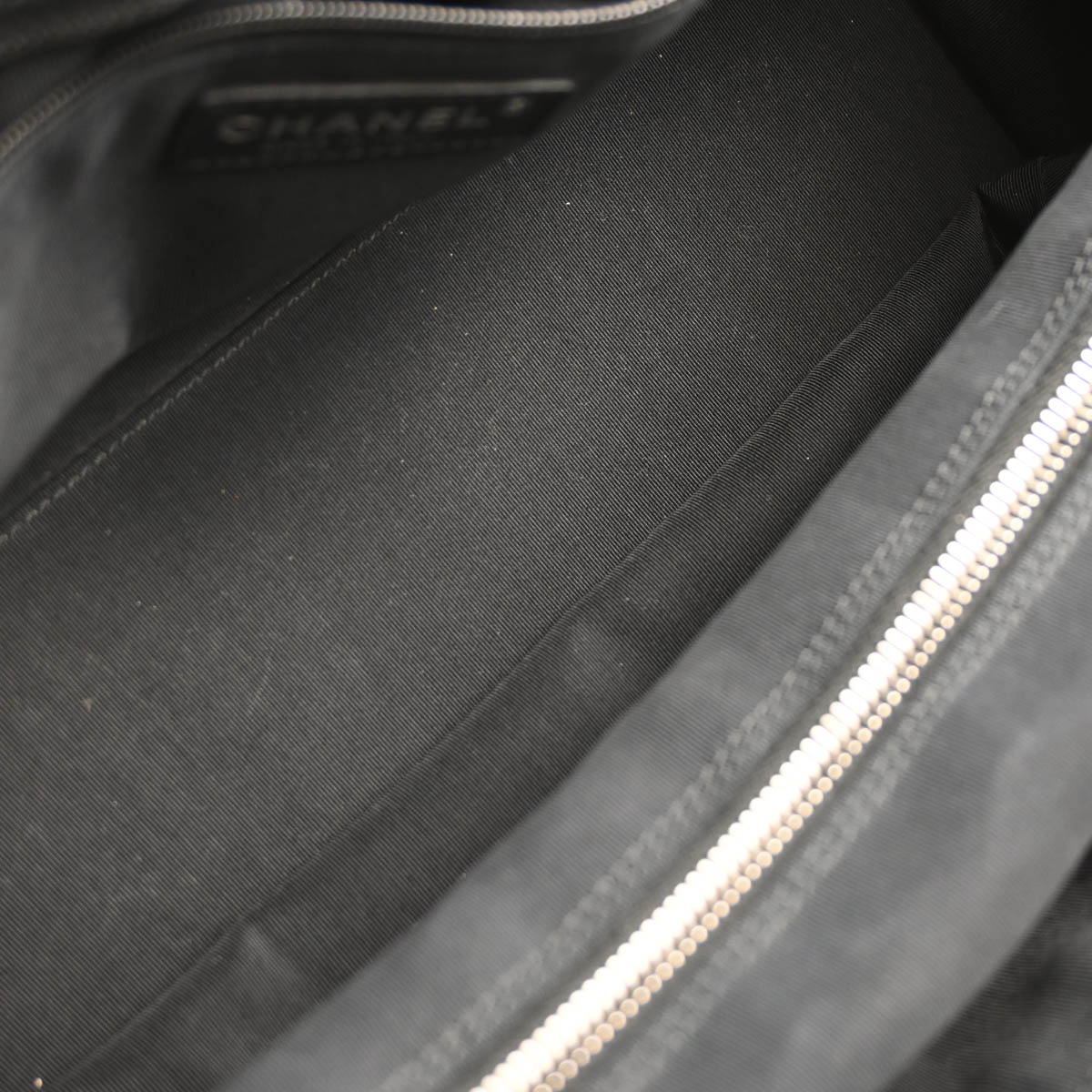 Chanel 2012-2013 Black Deerskin Executive Cerf Tote Bag