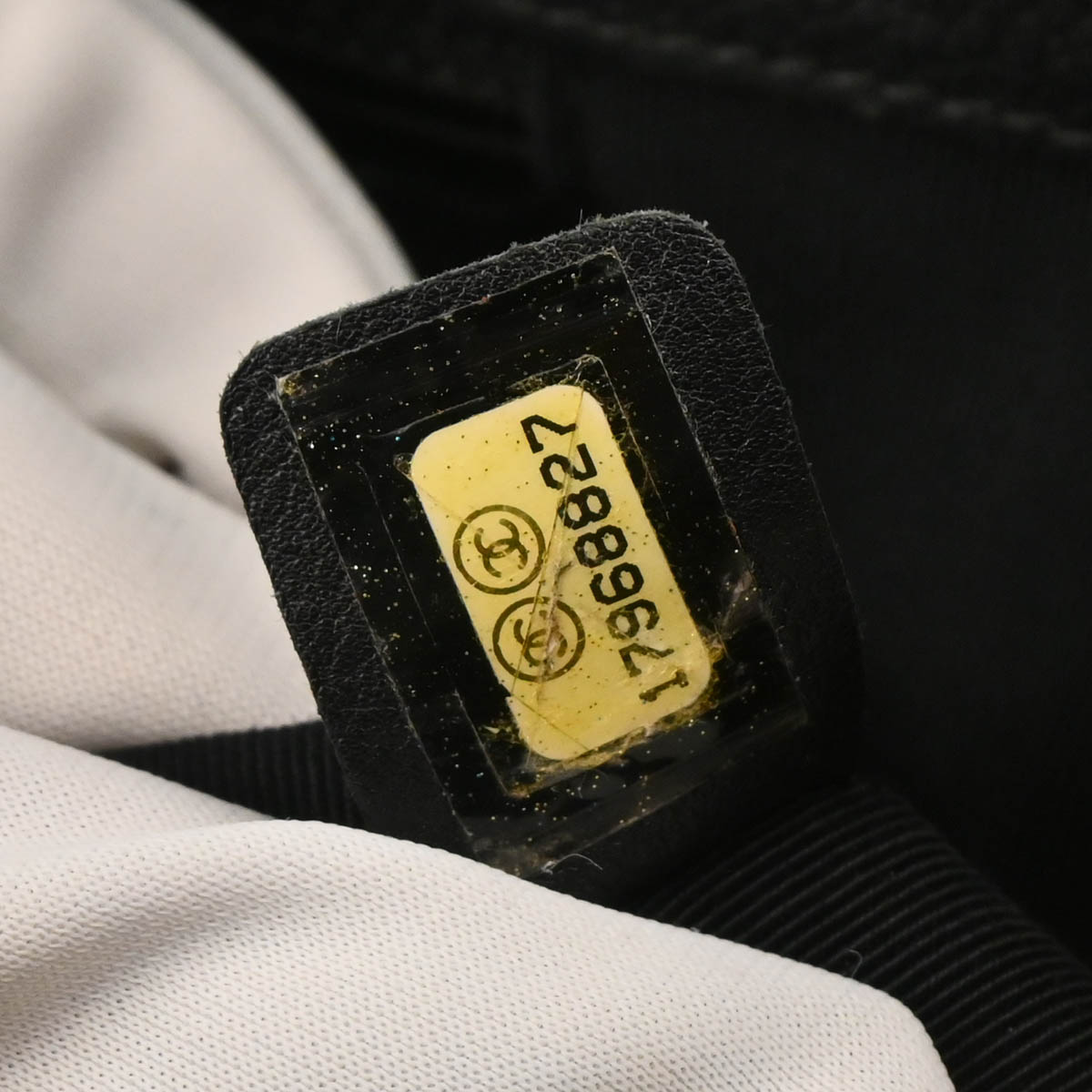 Chanel 2012-2013 Black Deerskin Executive Cerf Tote Bag
