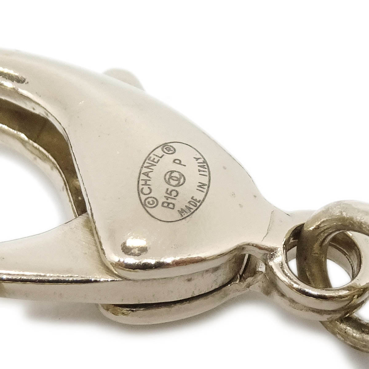 Chanel CC Bracelet Silver B15P