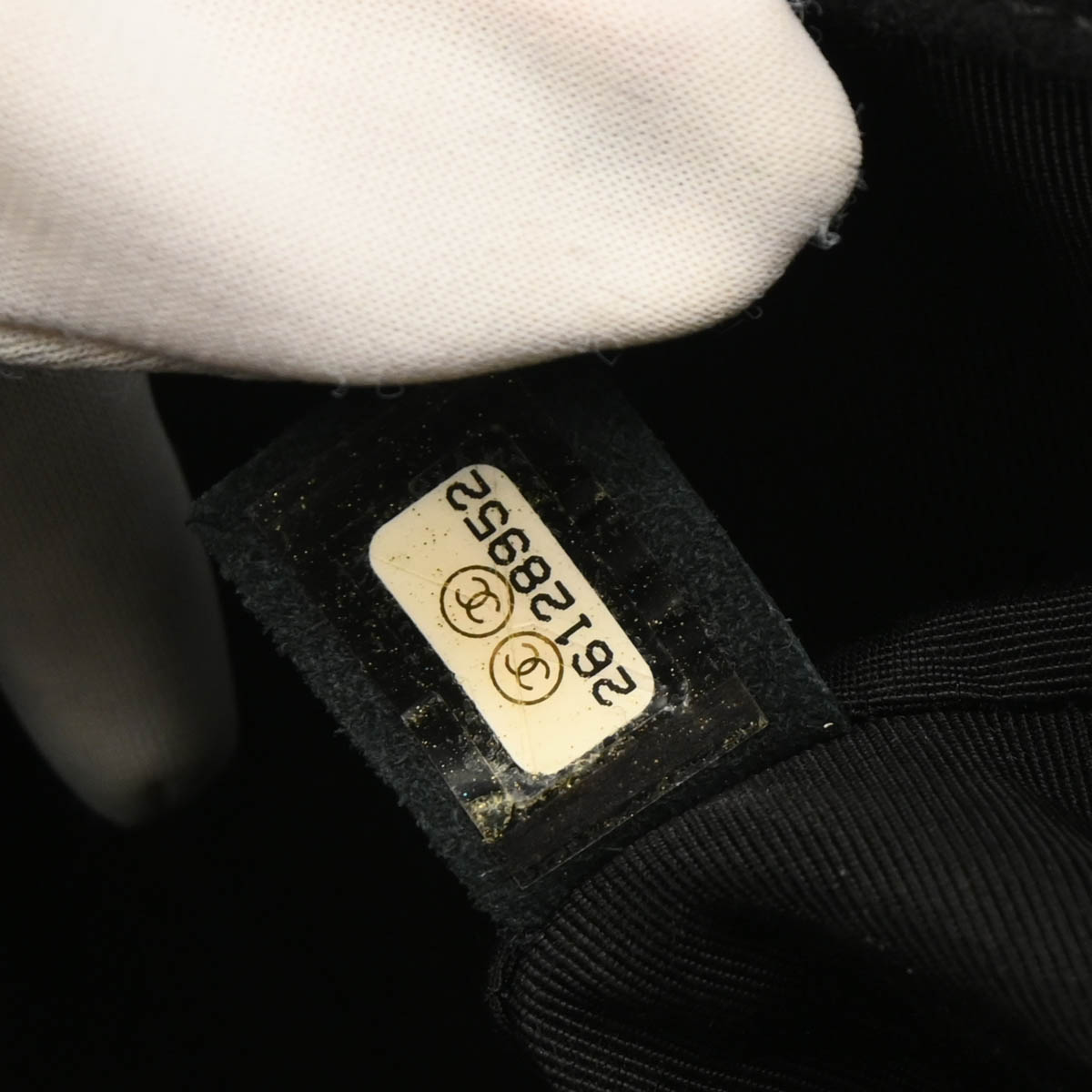 Boy Chanel 2018-2019 Black Cotton Medium Shoulder Bag