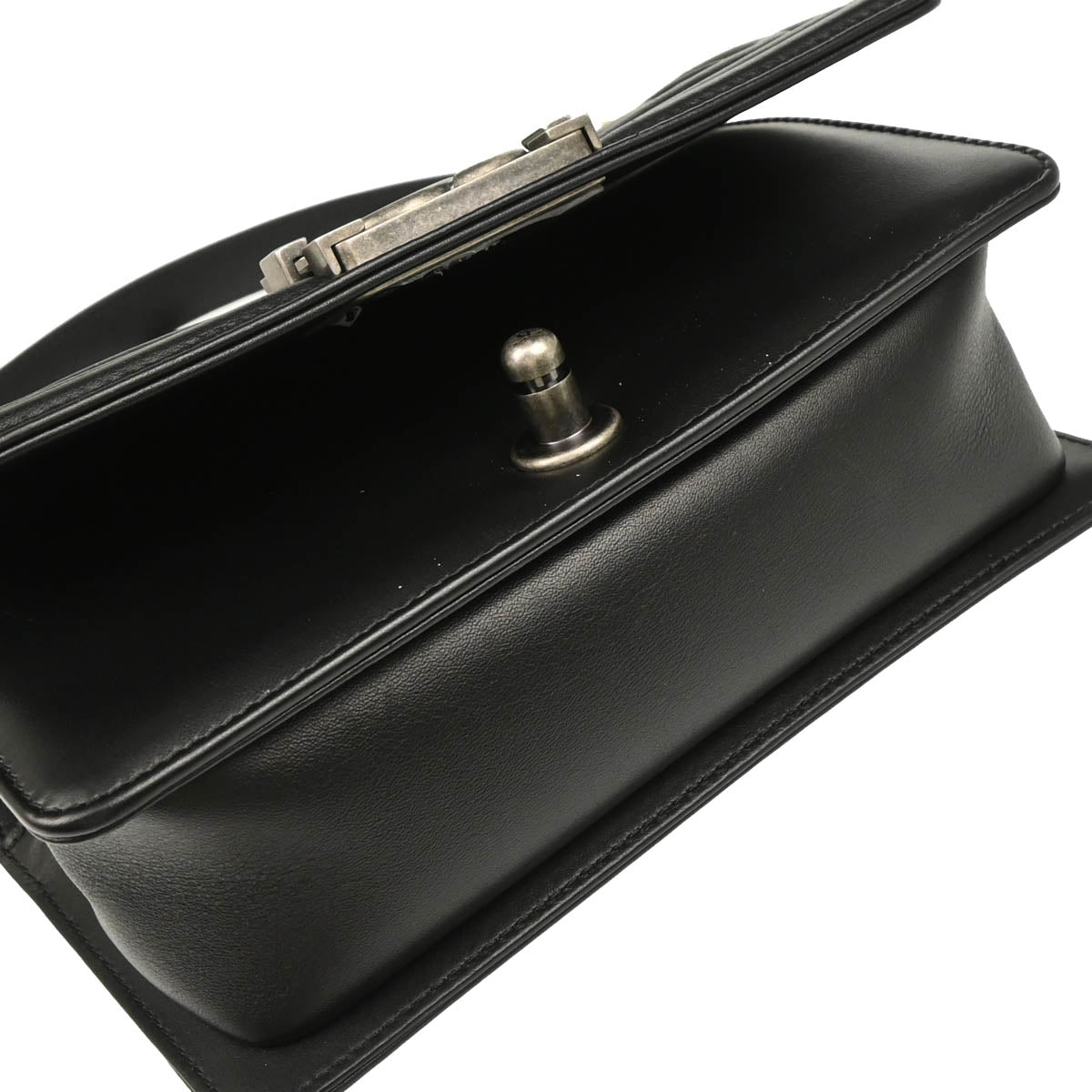 Boy 2018-2019 Chanel Black Lambskin Small Chain Shoulder Bag
