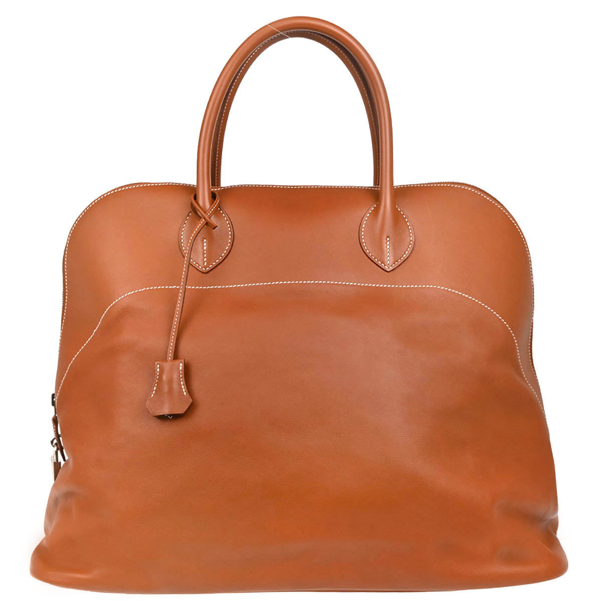 Hermes 2016 Fauve Sikkim Bolide Relax 45 Handbag
