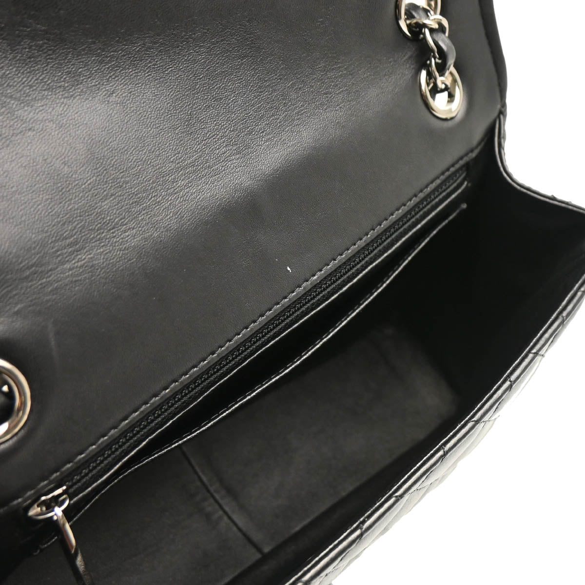 Chanel 2017 Black Lambskin Elementary Chic Shoulder Bag