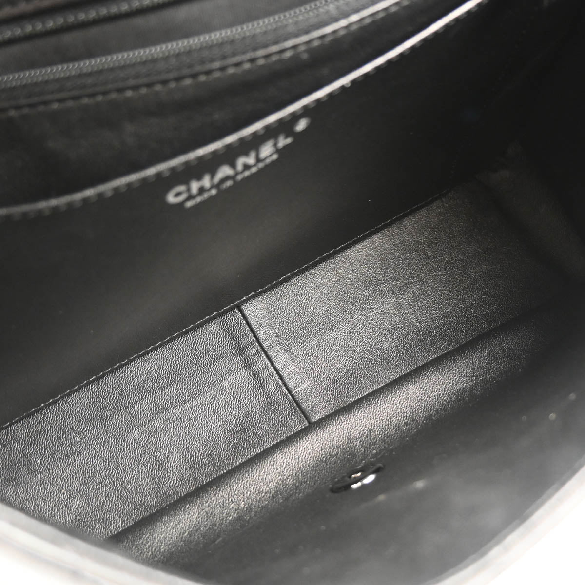 Chanel 2017 Black Lambskin Elementary Chic Shoulder Bag