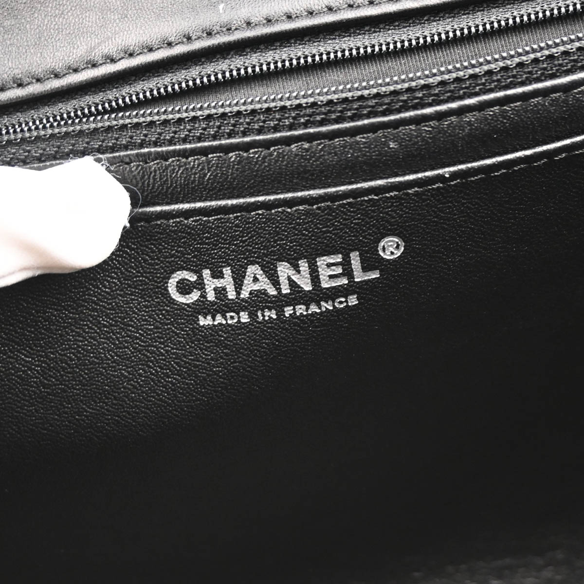 Chanel 2017 Black Lambskin Elementary Chic Shoulder Bag