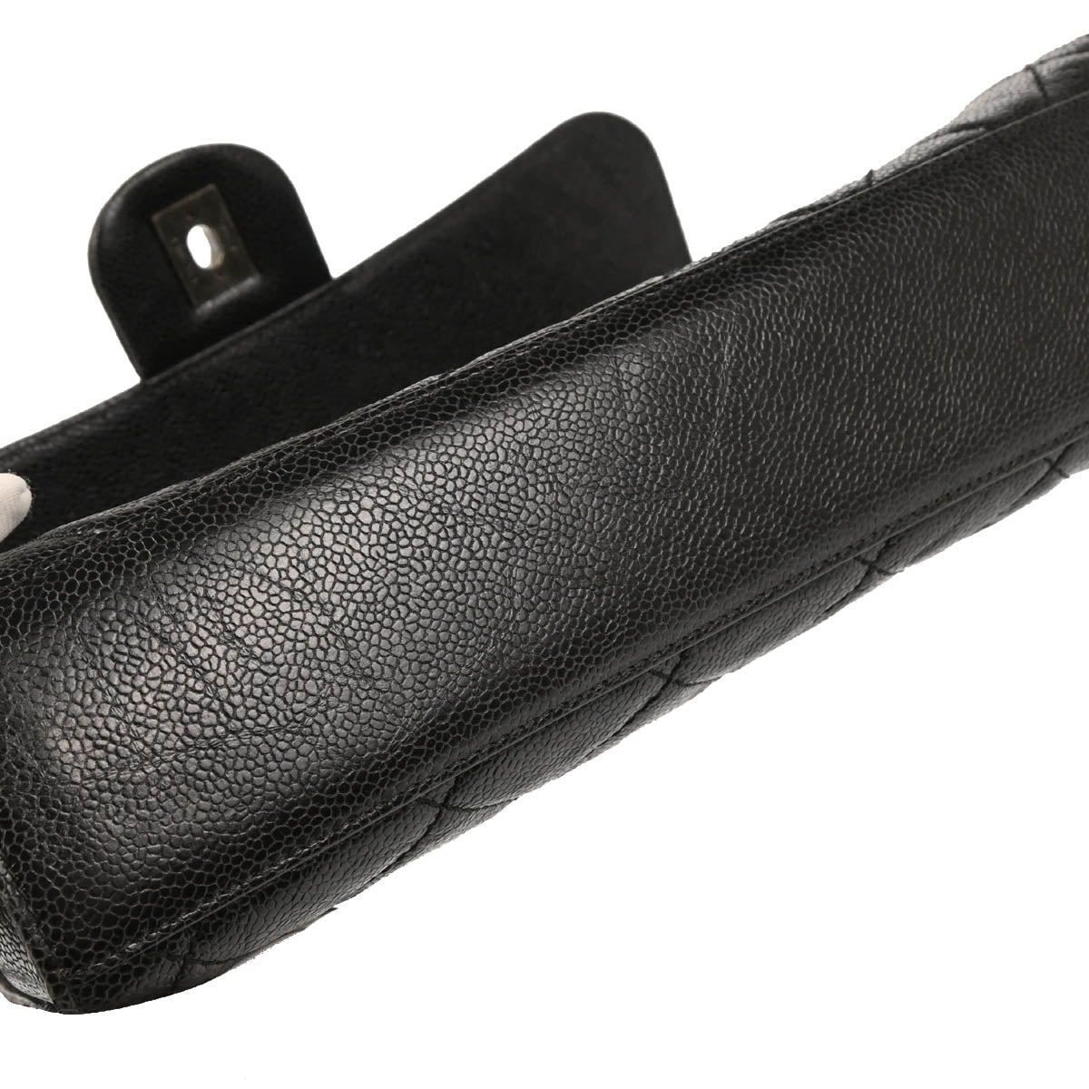 Chanel 2013-2014 Black Caviar CC Crave Shoulder Bag