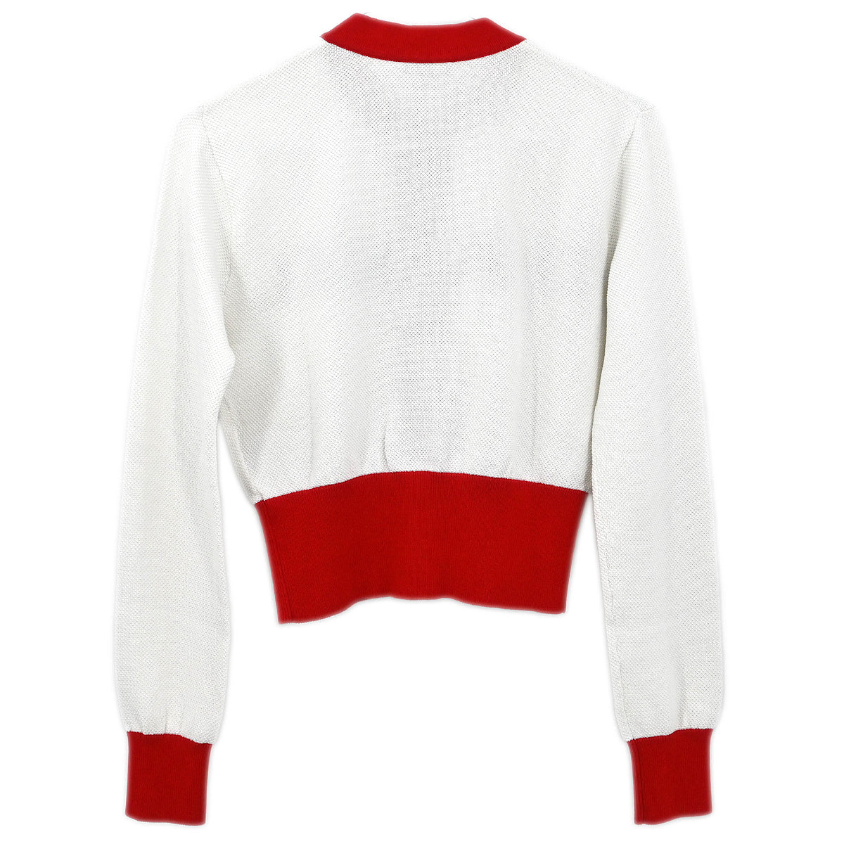 Chanel Cardigan White #34