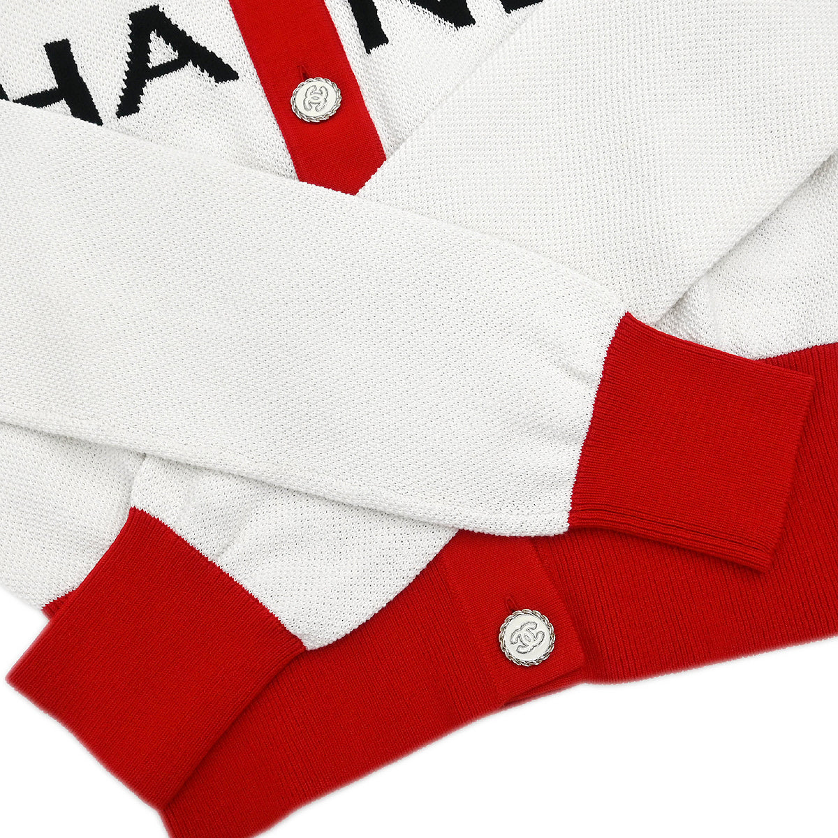 Chanel Cardigan White #34