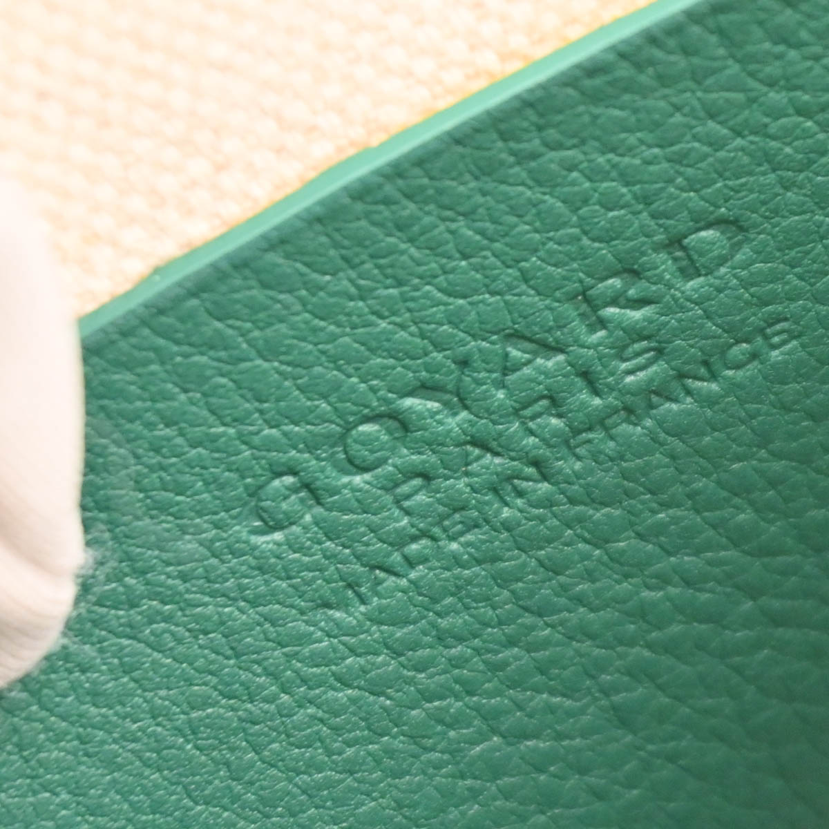 Goyard 2019 Green Plumet Shoulder Bag Pochette Wallet