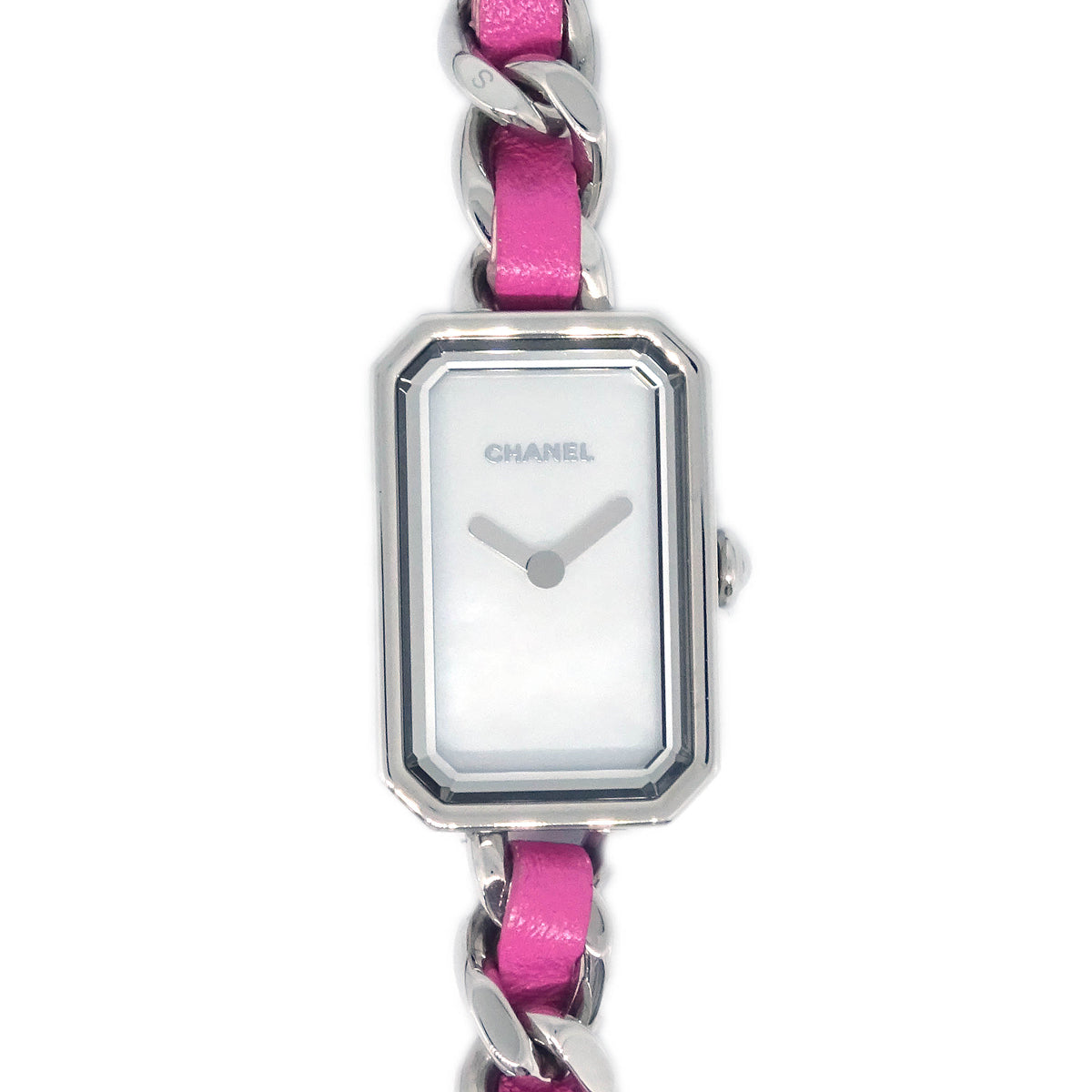 Chanel H4557 Premiere Rock Pop Quartz Watch Silver SS
