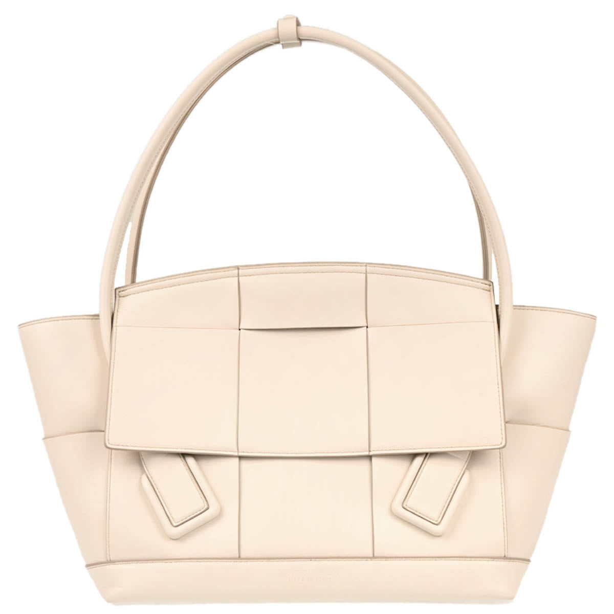 Bottega Veneta White Large The Arco Tote Bag
