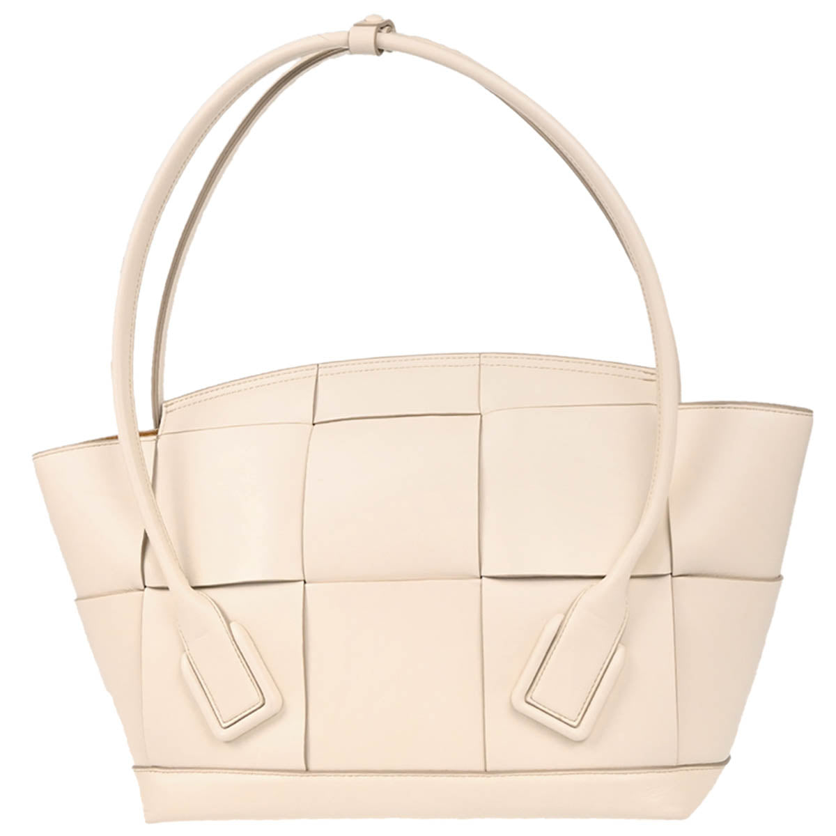 Bottega Veneta White Large The Arco Tote Bag